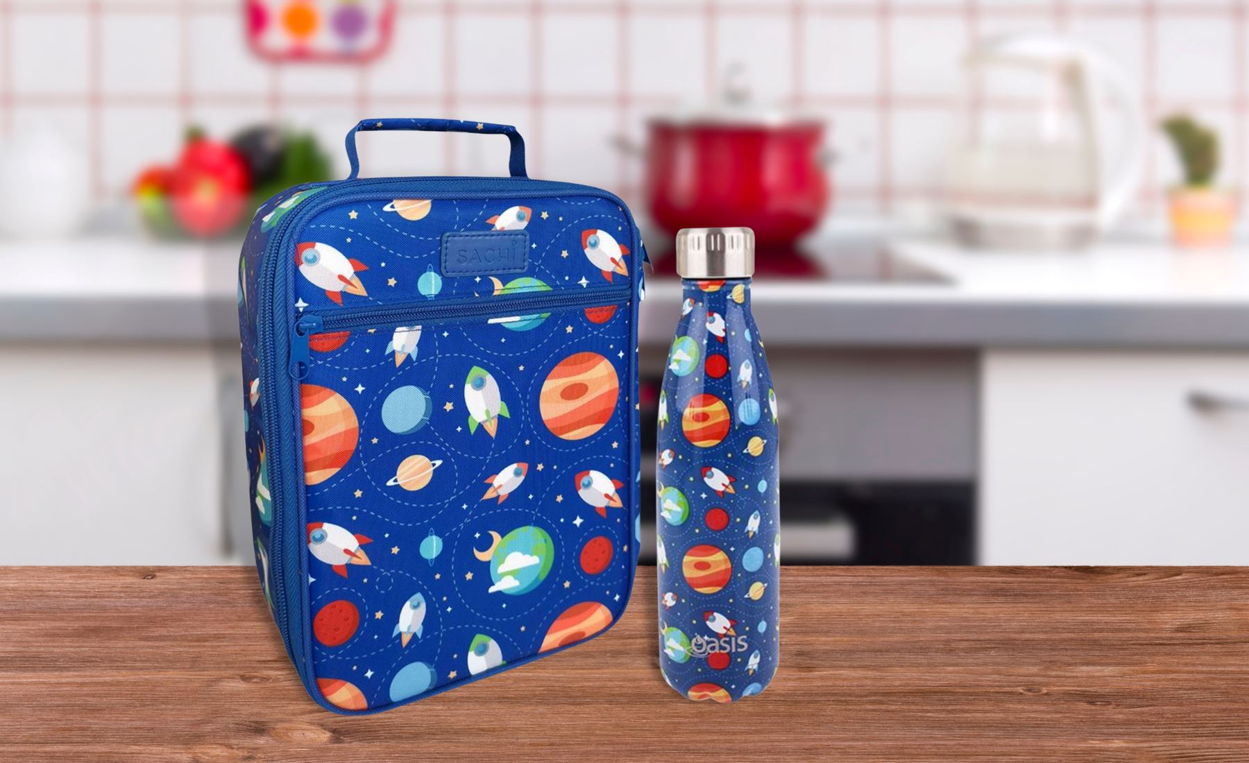 Kids Water Bottle With Straw Kids Travel Cup Space Water -  Hong Kong