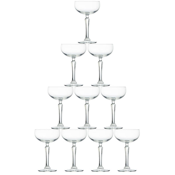 Libbey Speak Easy Coupe Champagne Tower GLASSWARE Libbey 