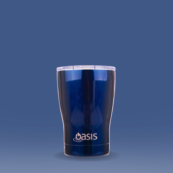 Insulated Travel Cup Navy 350ml Oasis 