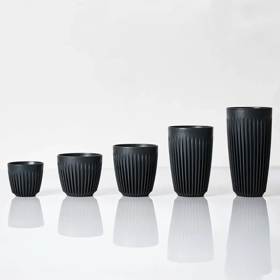 Huskee Charcoal Cup 470ml- Set of 4