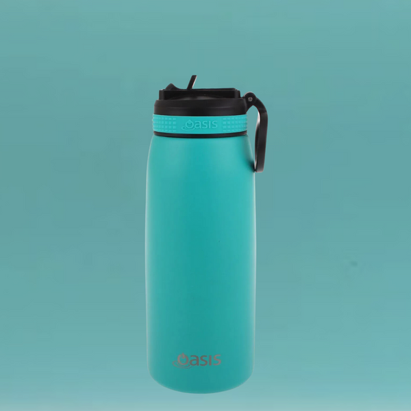 Insulated Sports Sipper Bottle Turquoise 780ml