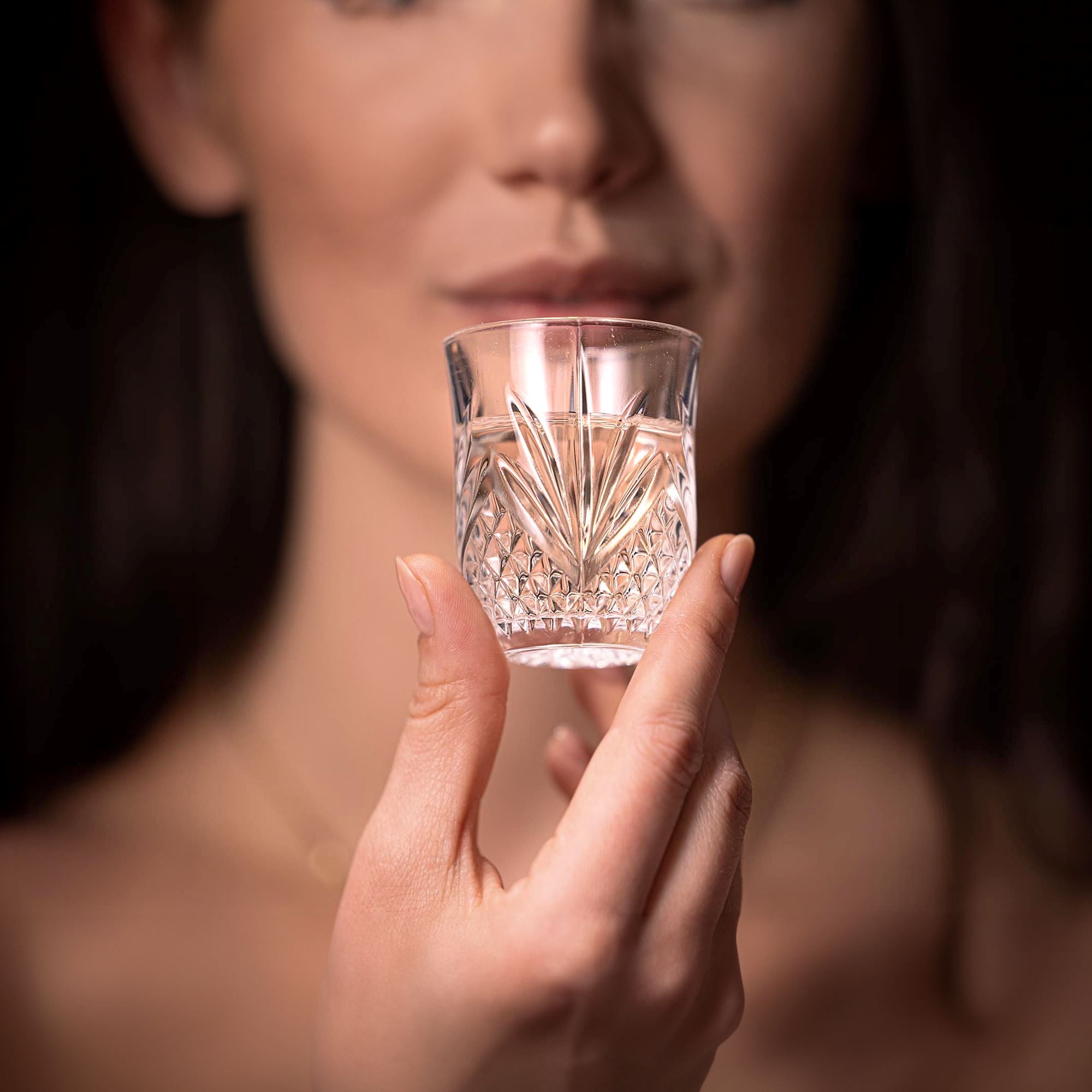 Arcoroc Broadway Cut Crystal Shot Glasses 50ml - Set of 6 Shot Glass Arcoroc 