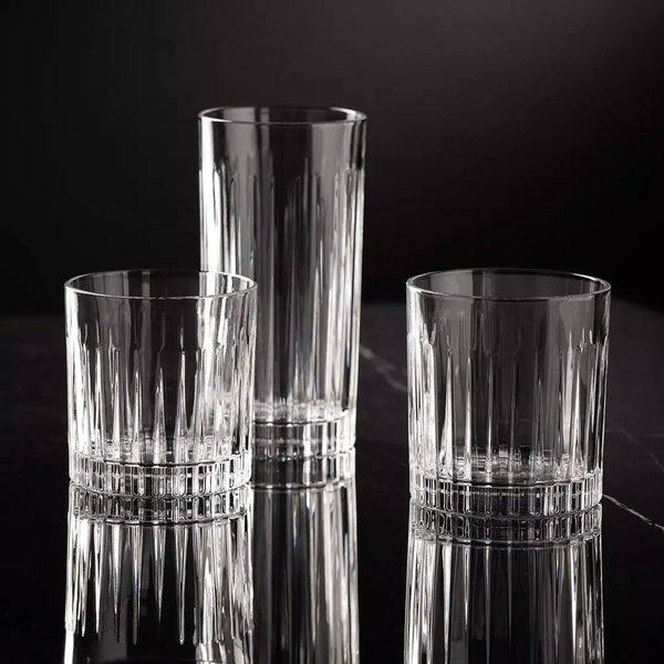 Crown Forever Highball Glasses 430ml - Set of 6 Tumblers Crown 