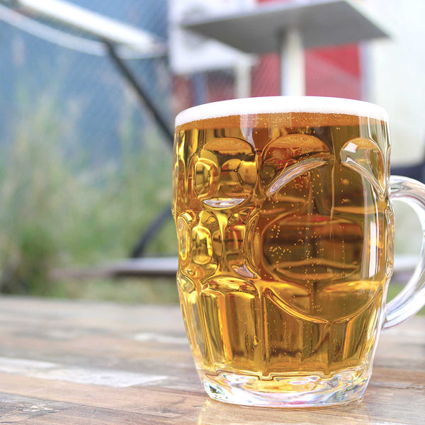 Arcoroc Britannia Pint Dimple Beer Mugs 570ml - Set of 4 Beer Mug Arcoroc 