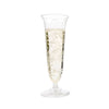 Biodegradable Plastic Champagne Flutes 125ml - Set of 216 Disposable Cups ROMAX 