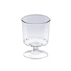 Biodegradable Plastic Wine Goblets 185ml - Set of 500 Disposable Cups Romax 