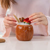 Ceramic Coconut Tiki Mug 500ml Tiki Mug D-STILL Drinkware 