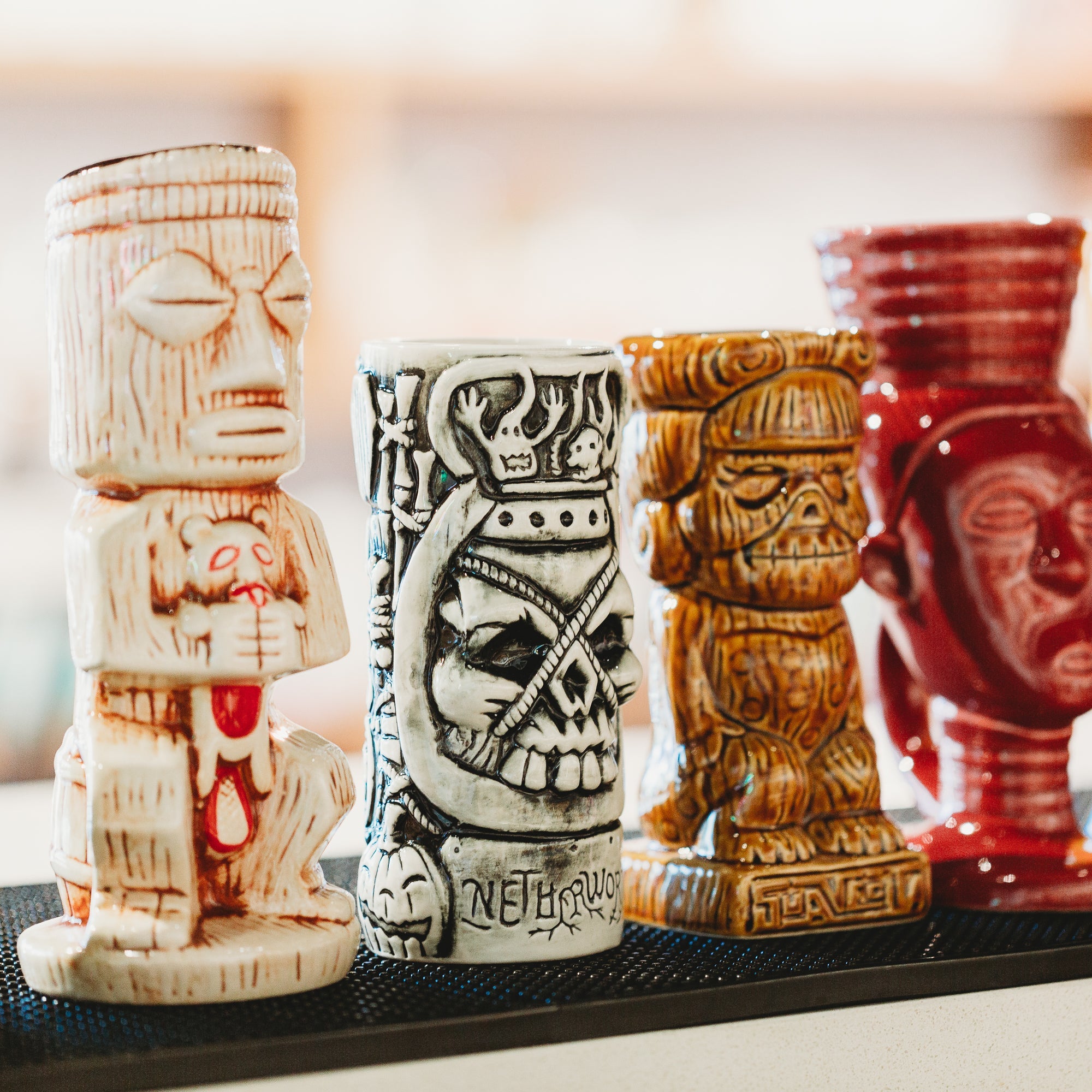 Ceramic Haunted House Tiki Mug 530ml Tiki Mug D-STILL Drinkware 