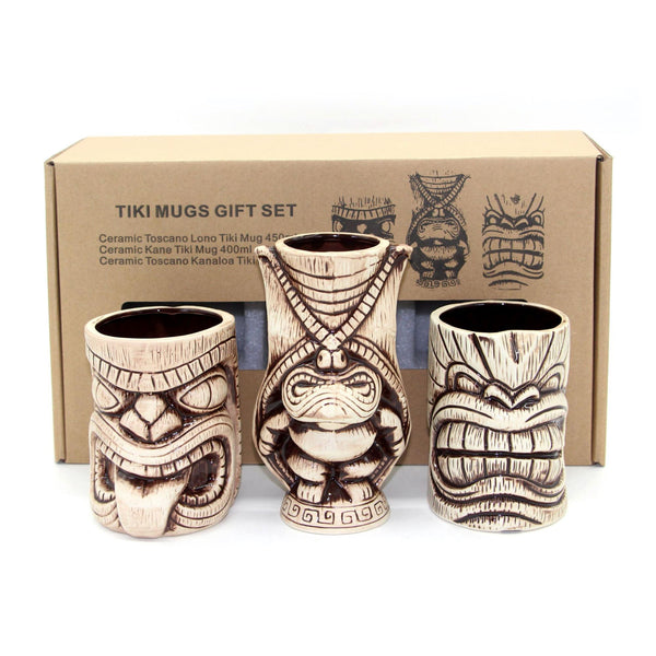 Ceramic Toscano Tiki Mug Gift Set Tiki Mug D-STILL 