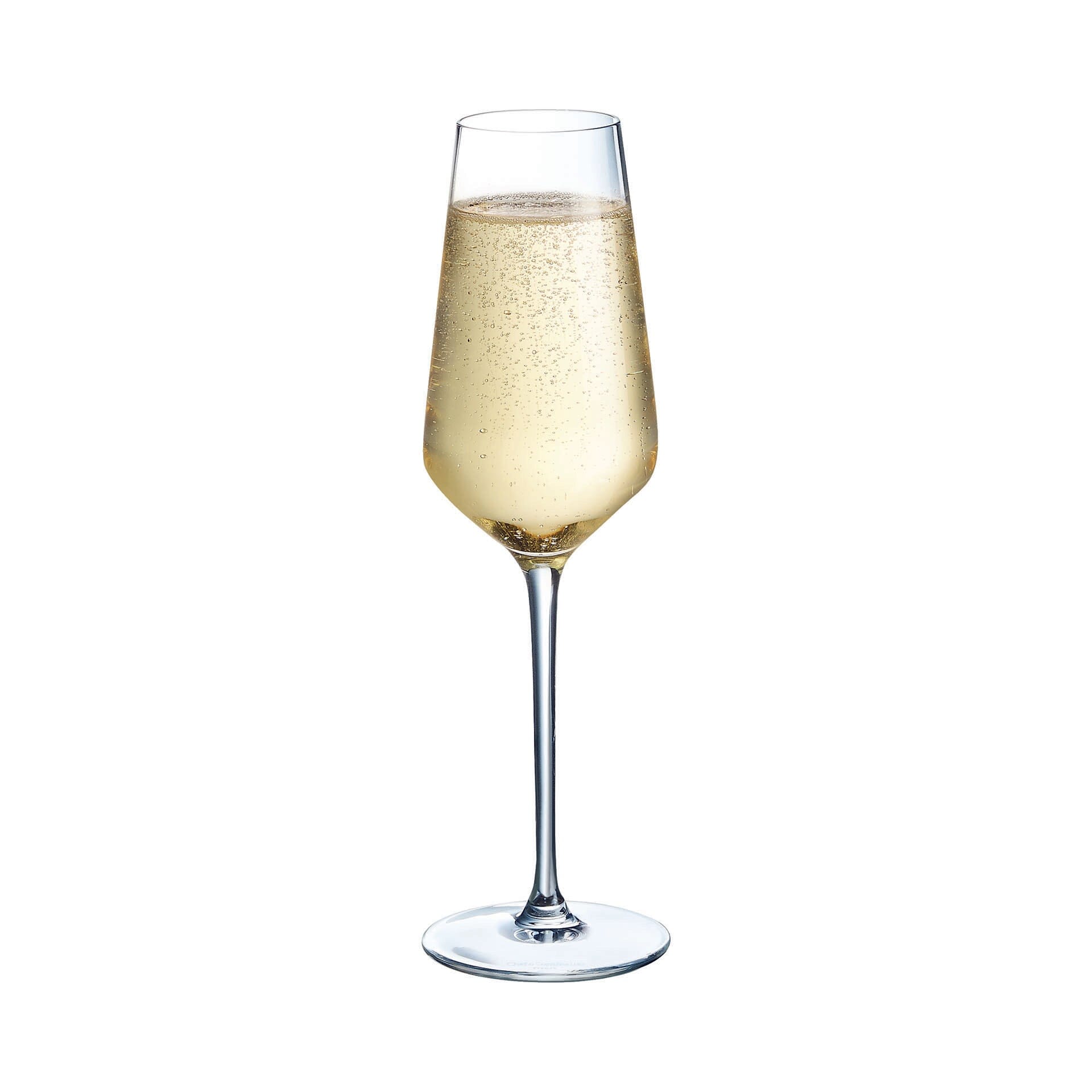 Chef & Sommelier Distinction Champagne Flute Glasses 230ml - Set of 6 Champagne Glass Chef & Sommelier 