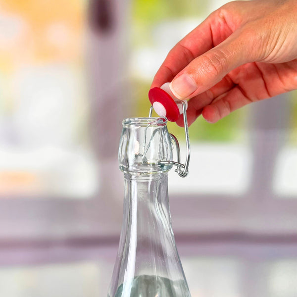 Glass Bottle with Lid - 1 Litre Drinkware D-STILL Drinkware 
