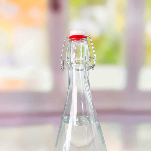 Glass Bottle with Lid - 1 Litre Drinkware D-STILL Drinkware 