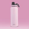 Insulated Challenger Carnation Pink Water Bottle 1.1 Litre Water Bottles Oasis 