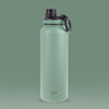 Insulated Challenger Sage Green Water Bottle 1.1 Litre Insulated Water Bottle Oasis 