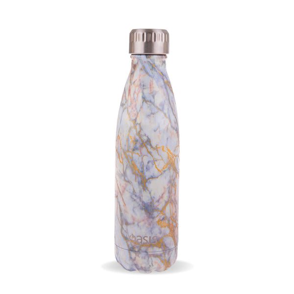 Insulated Drink Bottle Gold Quartz 500ml Insulated Water Bottle Oasis 