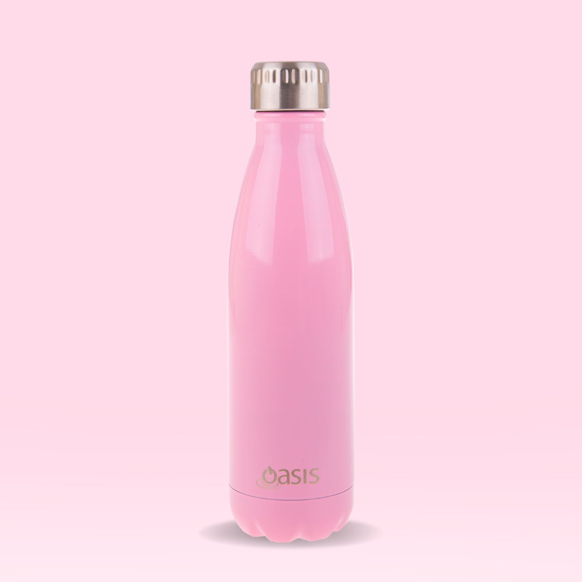 Insulated Drink Bottle Pink 500ml Insulated Water Bottle Oasis 
