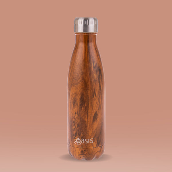 Insulated Drink Bottle Teak 500ml Insulated Water Bottle Oasis 