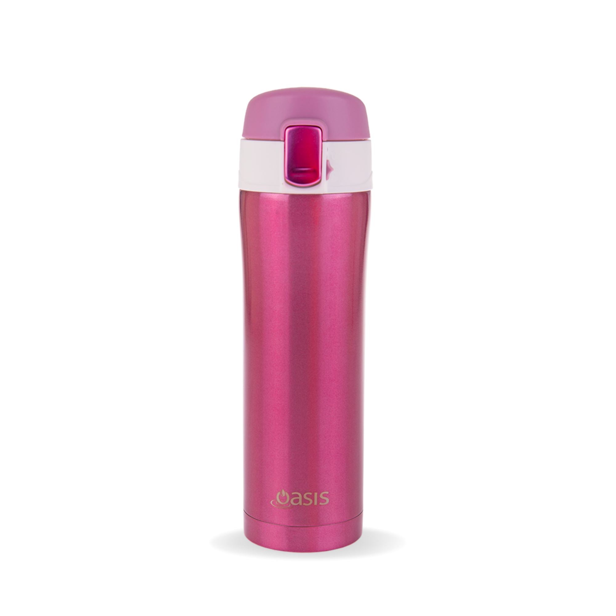 Insulated Flask Blush Pink 450ml Insulated Water Bottle Oasis 
