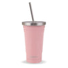 Insulated Smoothie Soft Pink Tumbler 500ml Insulated Wine Glass Oasis 