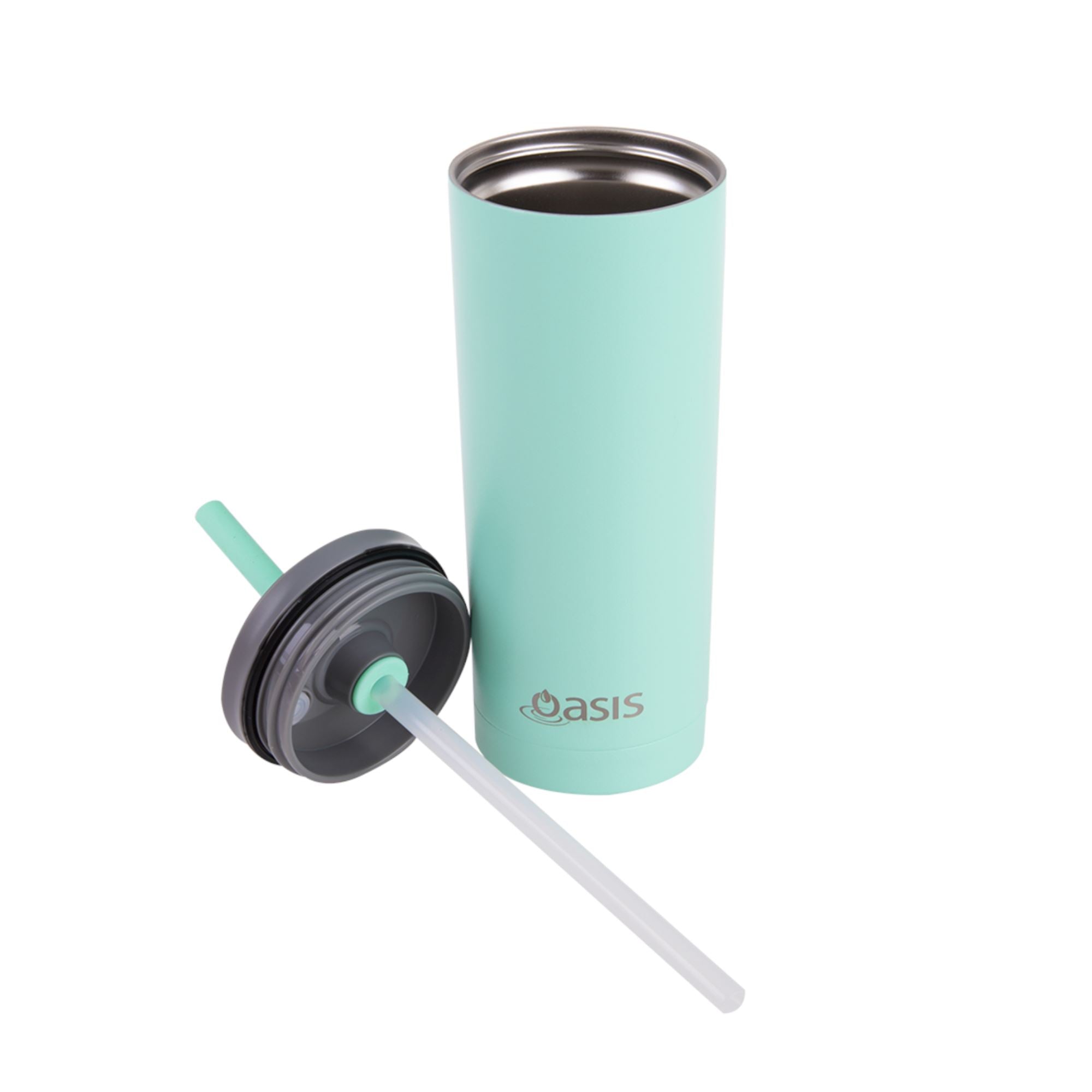 Insulated Super Sipper Mint Green 600ml Insulated Tumbler Oasis 