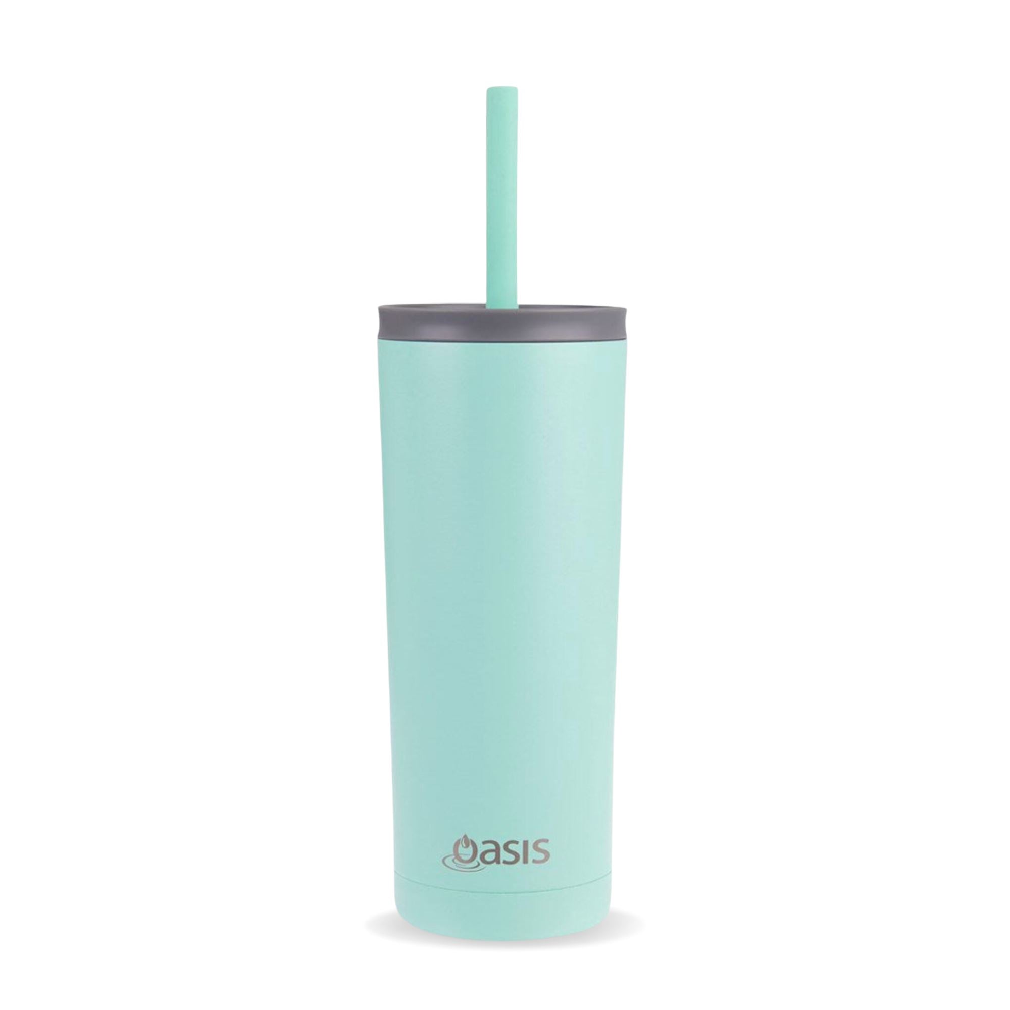 Insulated Super Sipper Mint Green 600ml Insulated Tumbler Oasis 