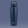 Insulated Titan Navy Blue Water Bottle 1.2 Litre Insulated Water Bottle Oasis 