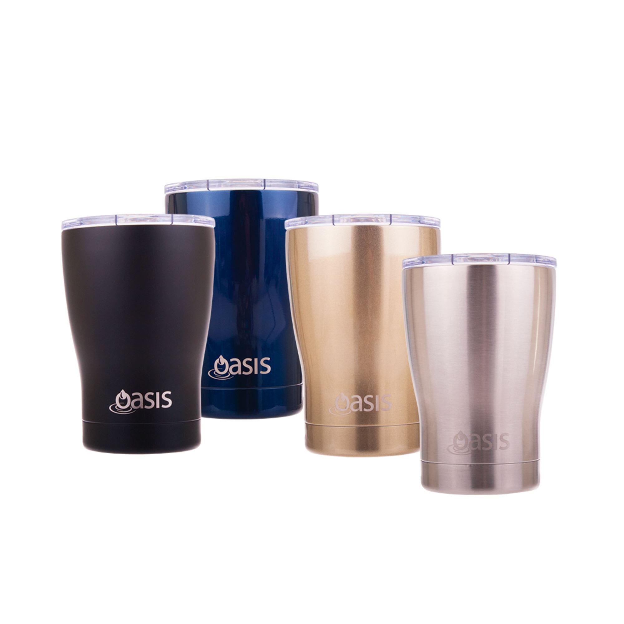 Insulated Travel Cup Silver 350ml Oasis 