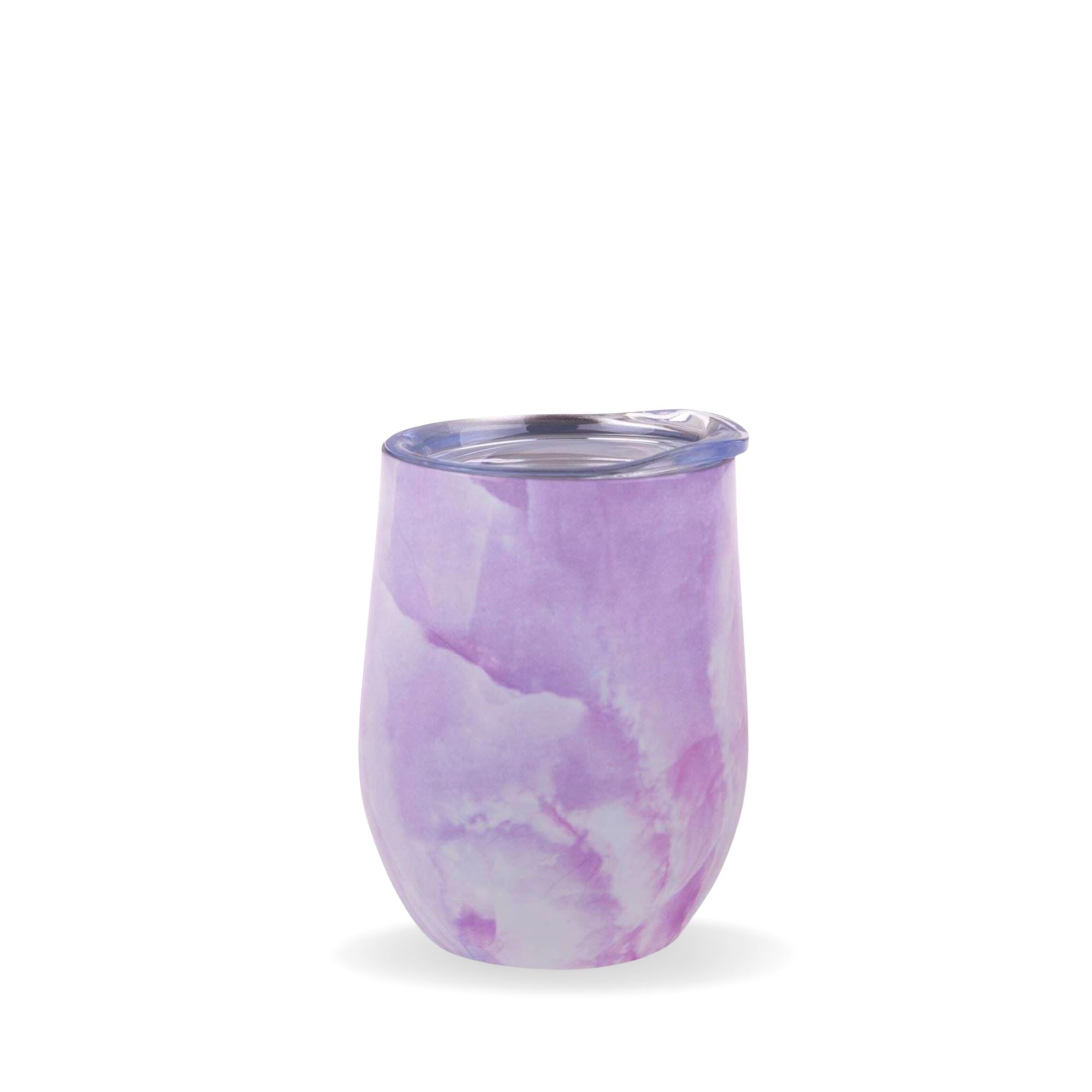 Insulated Wine Tumbler Lilac Marble 330ml Insulated Tumbler Oasis 
