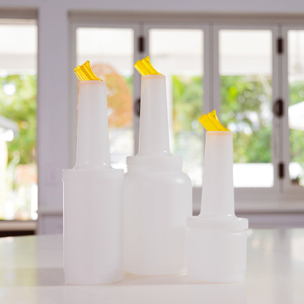 Juice Pourer with Yellow Cap - 2 Litres Barware D-STILL Drinkware 