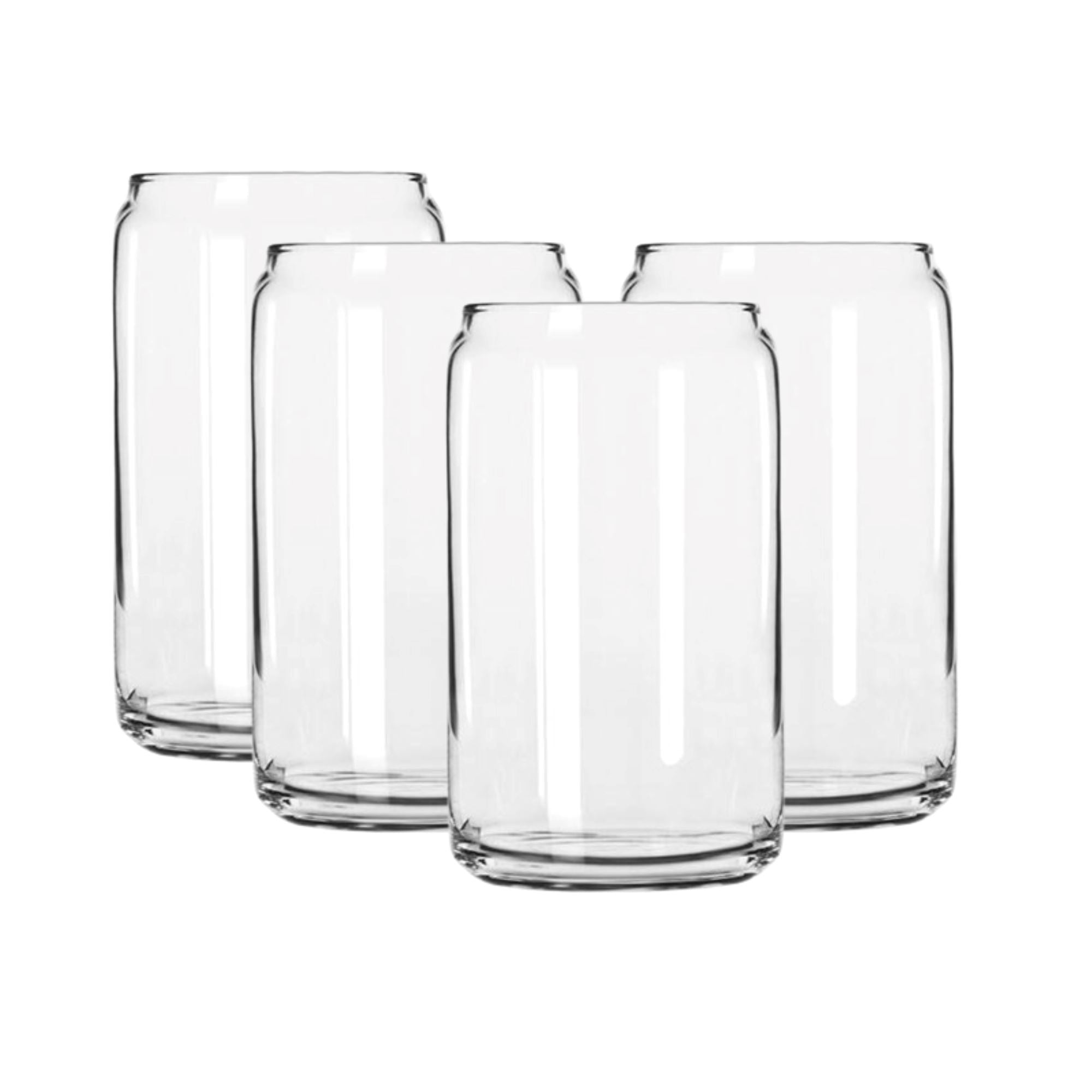 Libbey Beer Can Glass 473ml - Set of 4 Beer Glasses D-STILL Drinkware 