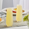 Libbey Stemless Champagne Flutes 251ml - Set of 4 Stemless Champagne Glass Libbey 
