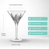 Luigi Bormioli Mixology Martini Glasses 215ml - Set of 6 Drinkware Luigi Bormioli 