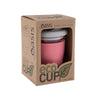 Oasis Borosilicate Coral Red Eco Glass Cup 340ml Travel Coffee Cup Oasis 