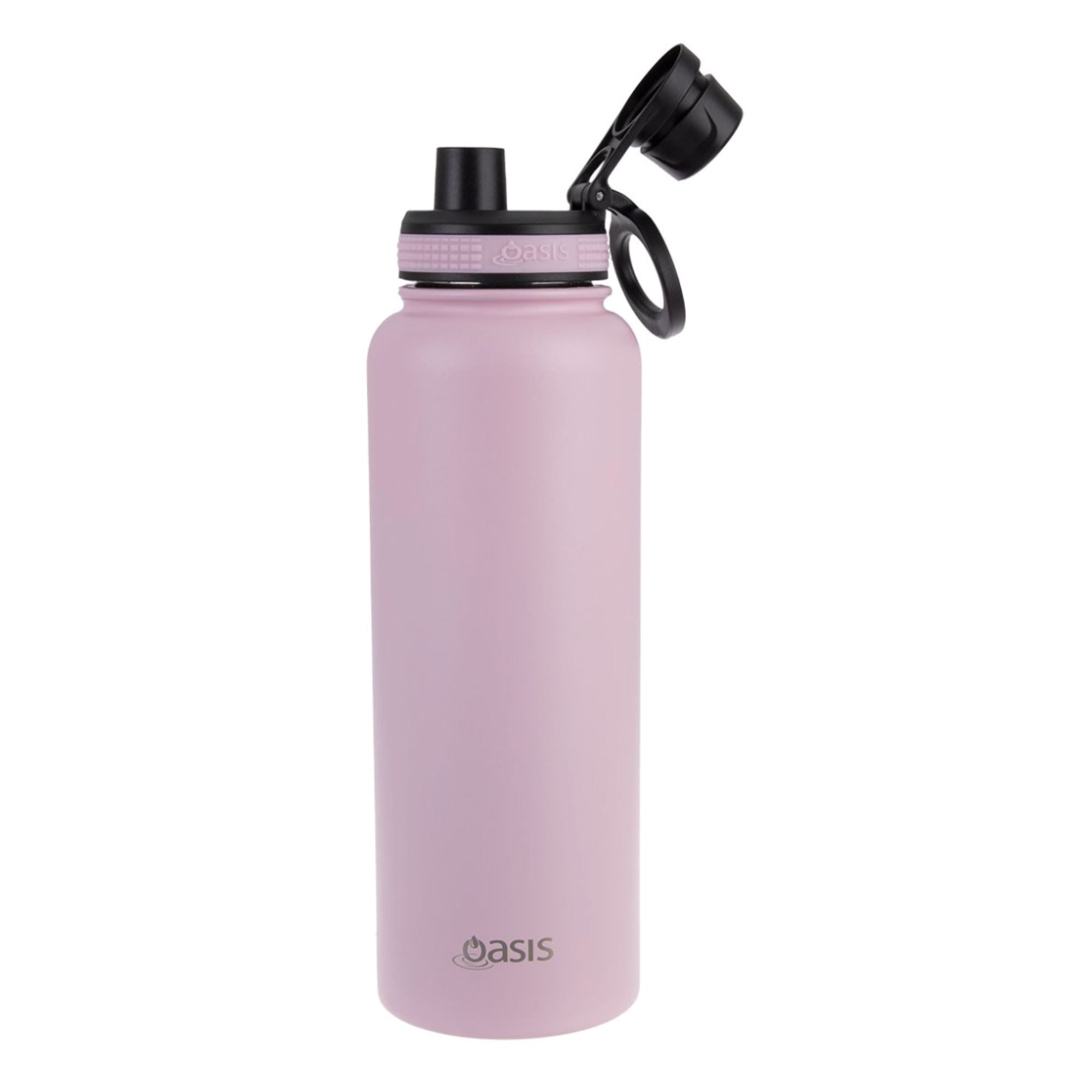 Oasis Insulated Challenger Water Bottle 1.1 Litre - Carnation Water Bottles Oasis 