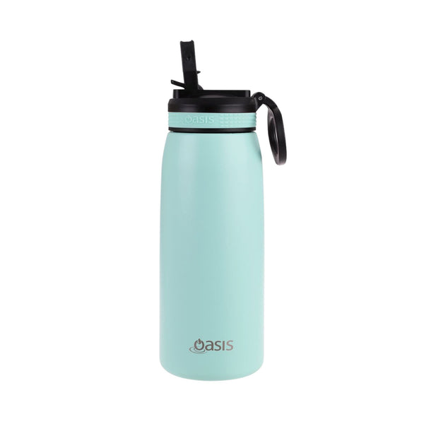 Oasis Insulated Sports Bottle With Sipper 780ml - Mint Water Bottles Oasis 