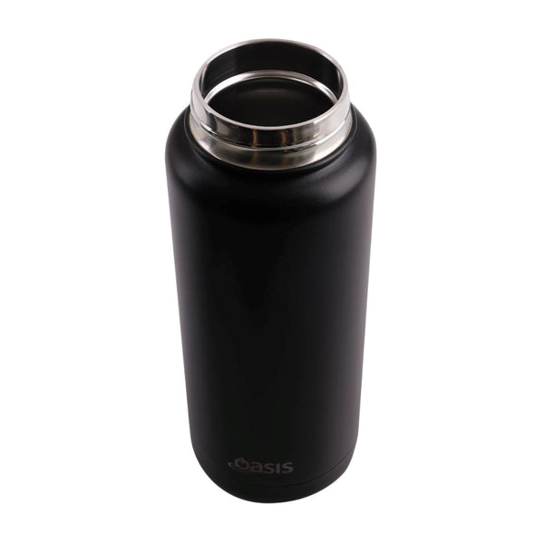 Oasis Insulated Titan Water Bottle 1.2 Litre - Black Insulated Water Bottle Oasis 
