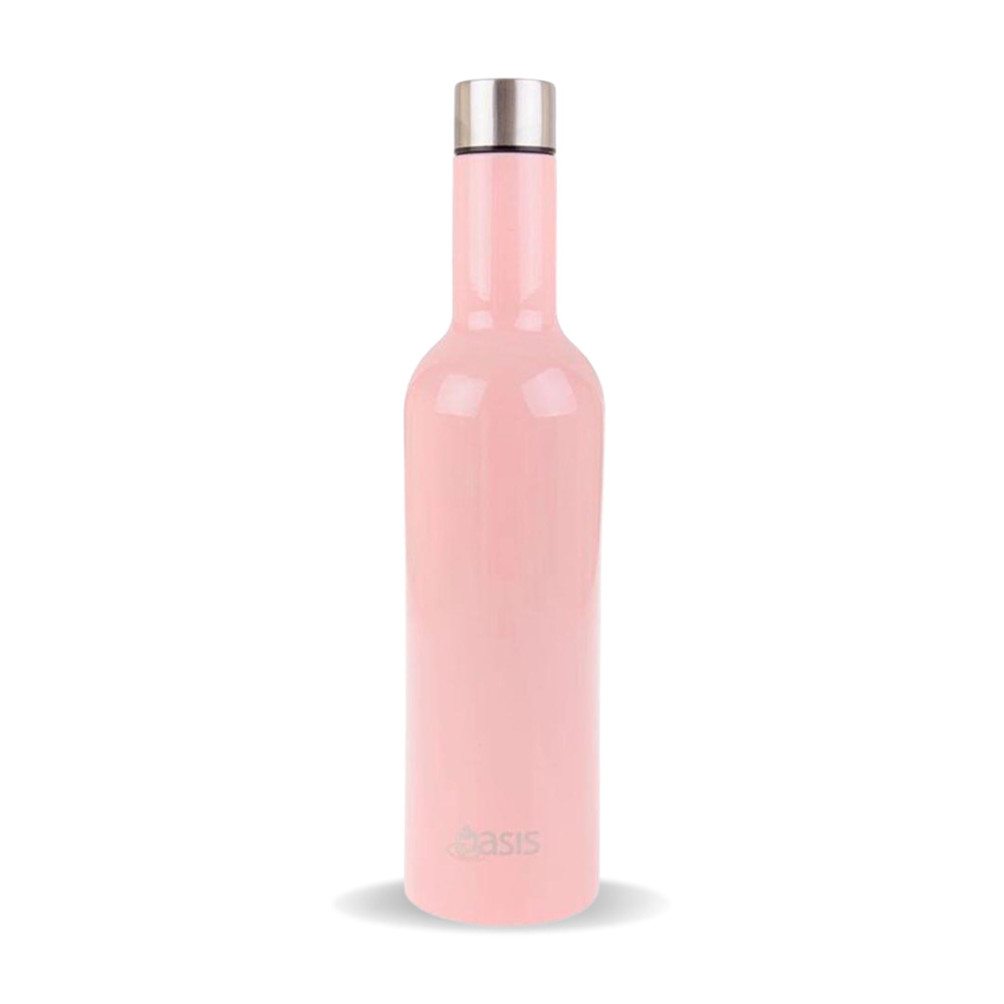 Oasis Insulated Wine Traveller 750ml - Soft Pink Insulated Water Bottle Oasis 