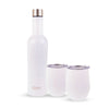 Oasis Insulated Wine Traveller White Gift Set Insulated Wine Glass Oasis 