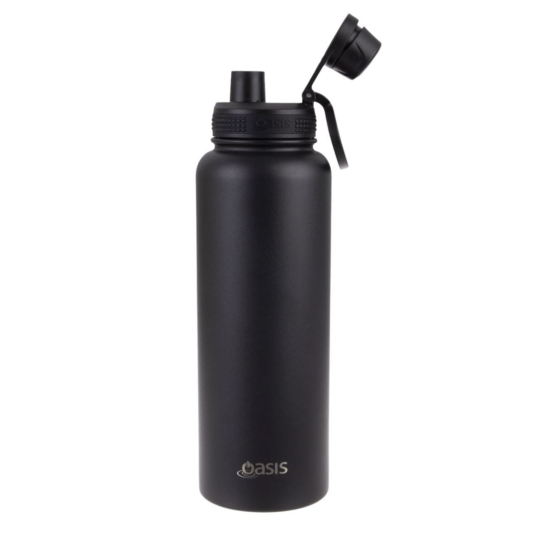 Oasis S/S Insulated Challenger Bottle 1.1L - Black Unclassified 0 