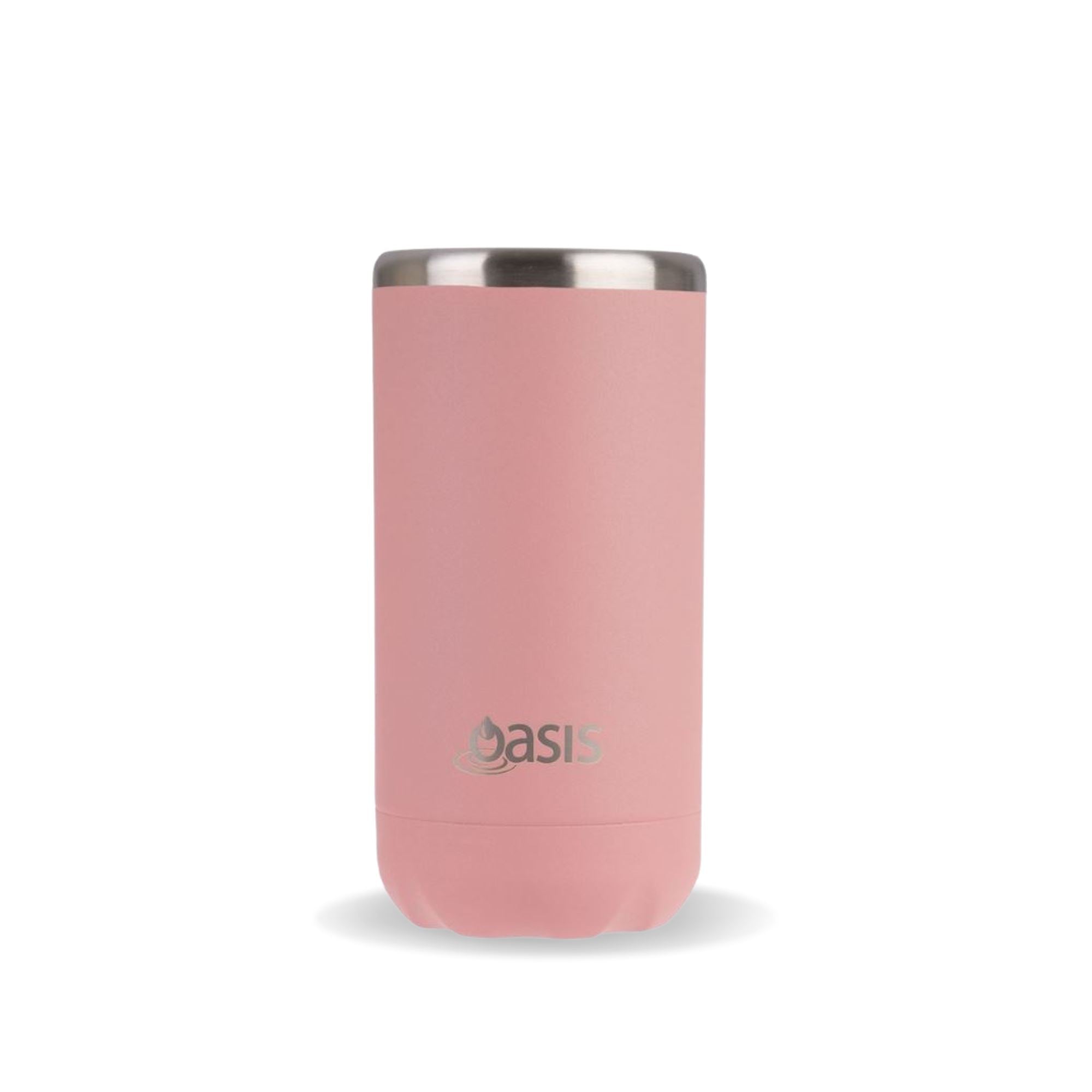 Oasis Stainless Steel Insulated Cooler Can 330ml - Coral Cove Insulated Cooler Can Oasis 