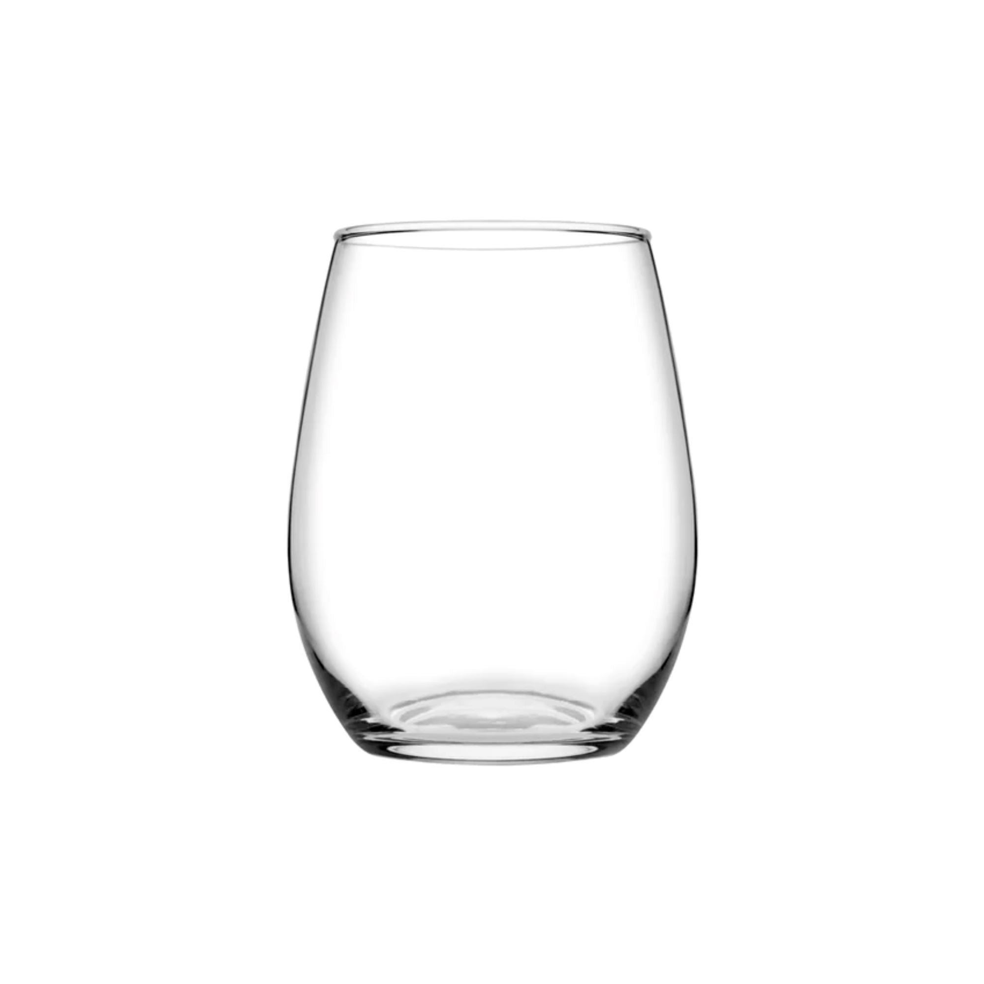 Pasabahce Amber Stemless Glasses 440ml - Set of 4 Stemless Wine Pasabahce 