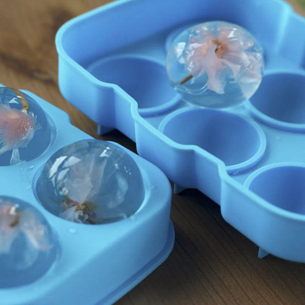 Silicone Ice Ball Mould 6 Sphere Ice Mould D-STILL Drinkware 