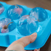 Silicone Ice Ball Mould 6 Sphere Ice Mould D-STILL Drinkware 