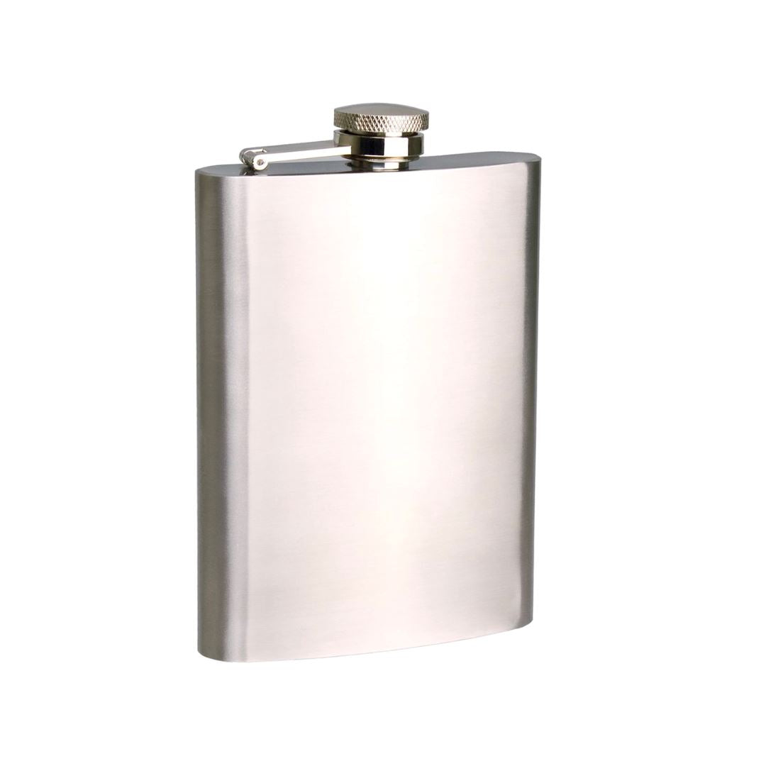 Stainless Steel Hip Flask 236ml Donaldson 