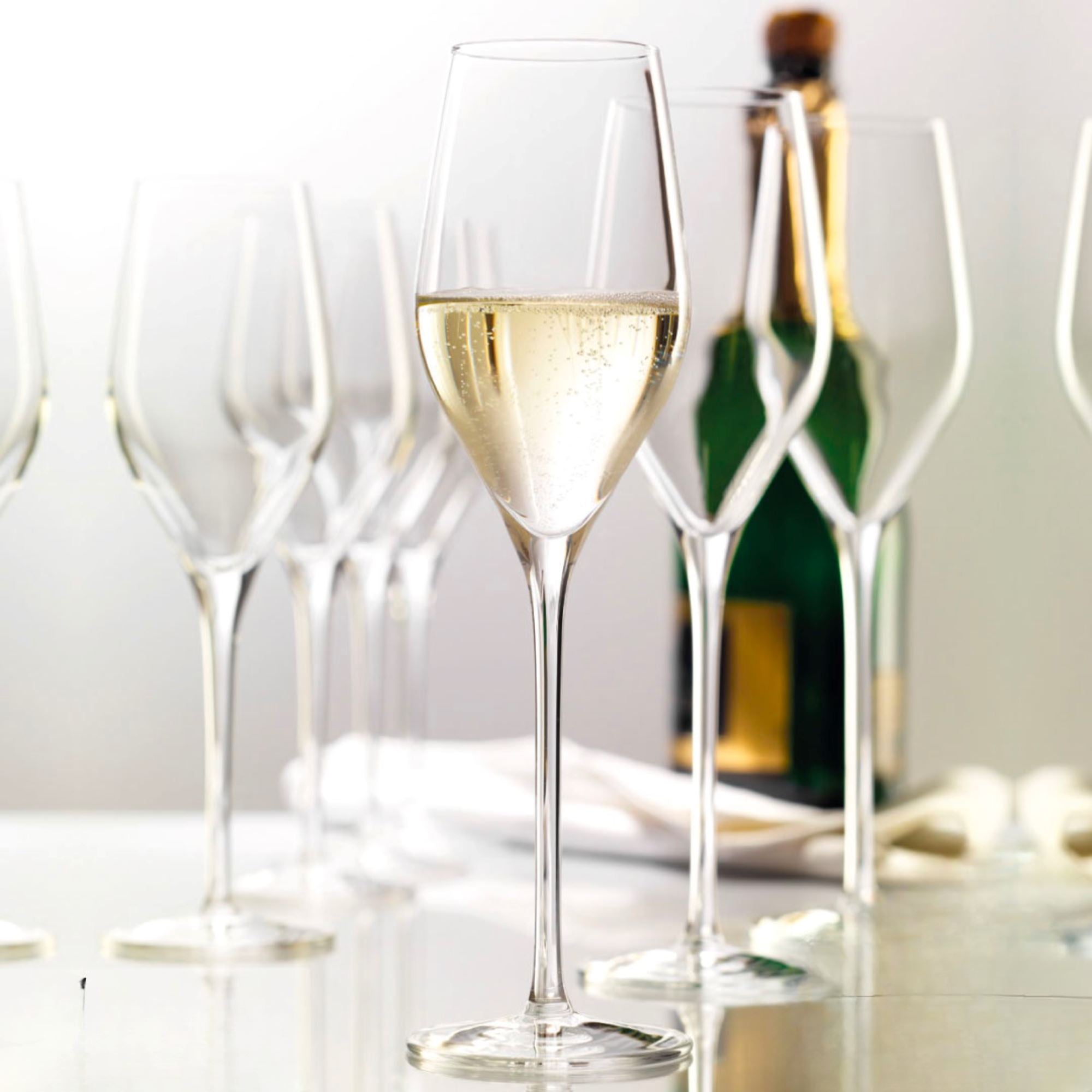 Stolzle Exquisit Champagne Flutes 265ml - Set of 6 Stemware Stolzle 