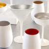 Stolzle Olympic Tumblers White & Silver 465ml - Set of 6 Glassware Stolzle 