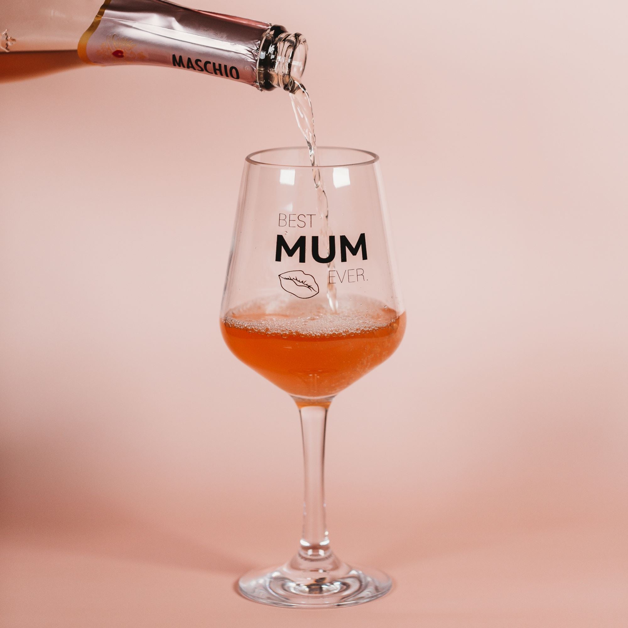 Unbreakable 'Best Mum' Sip Easy Wine Glass D-STILL 