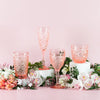 Unbreakable Bloom Soft Pink Highball Glasses 400ml - Set of 4 Highball Glass D-STILL Drinkware 