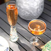 Unbreakable Champagne Glasses Bubble Base 180ml - Set of 4 Champagne Flute D-STILL Drinkware 