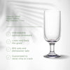 Unbreakable Goblet Glasses 295ml - Set of 6 Drinkware D-STILL Drinkware 